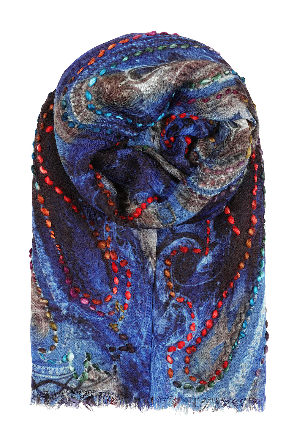Sapphire Paisley
